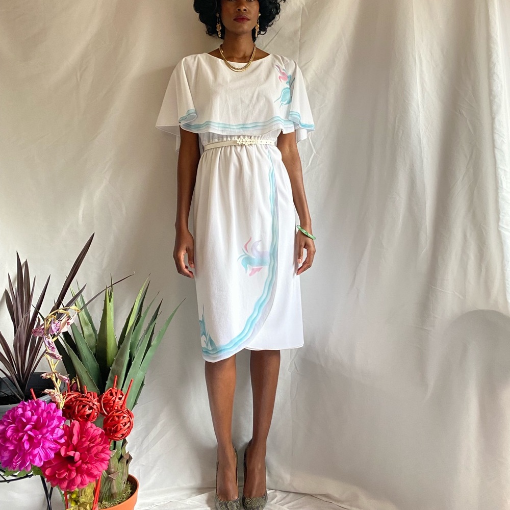 Vintage floral dress